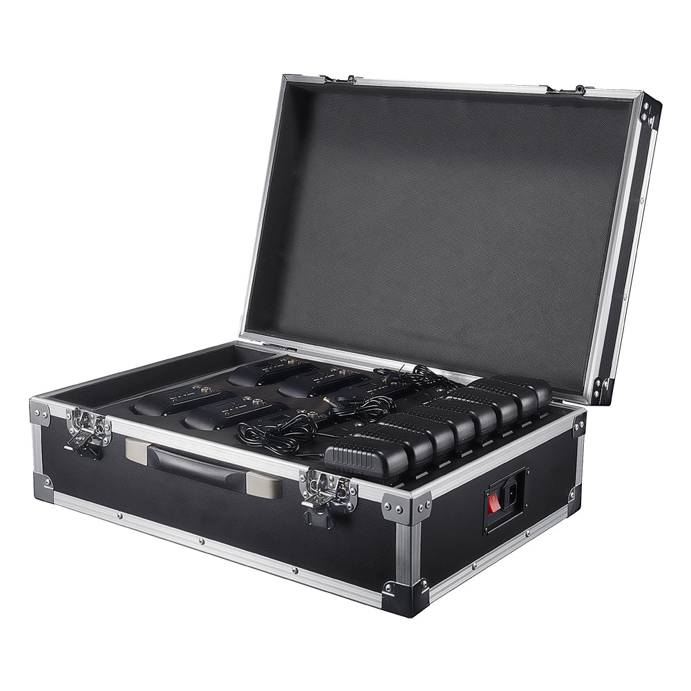 8x IR4 mini uplights 4x12W