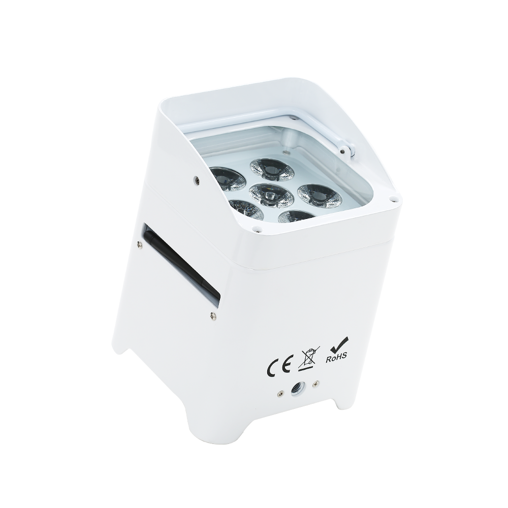 4x Smart DJ S6 RGBWAUV 6in1 wireless LED Uplight