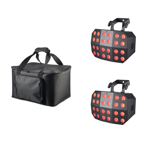 2in1 Spider Wash Light 24*12W RGBWA+UV LED